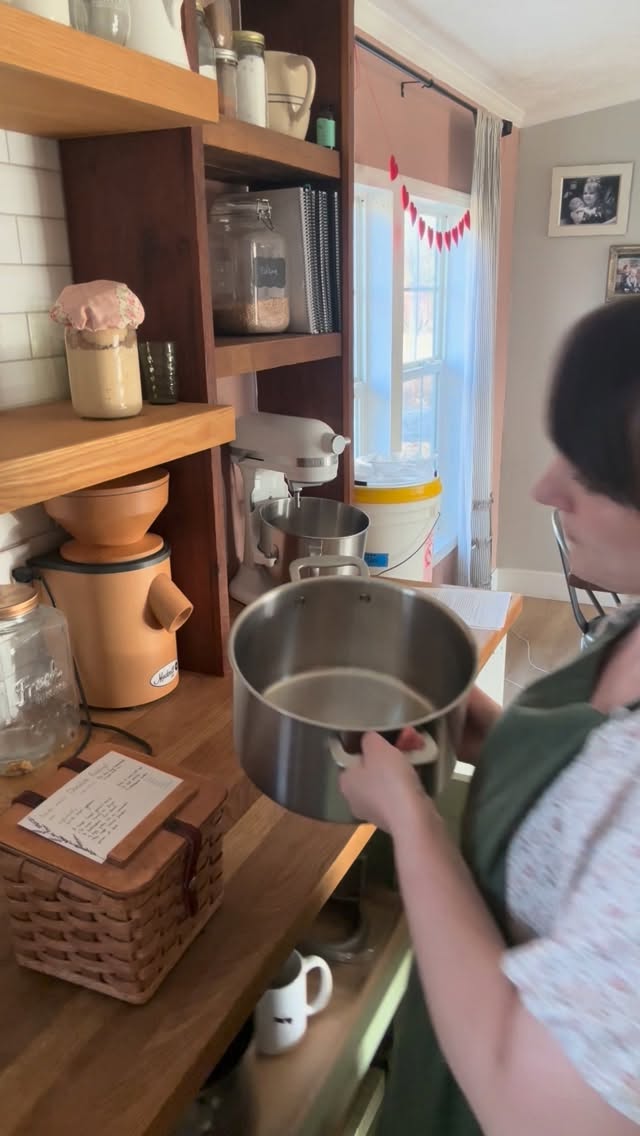 & it’s gonna last maybe a week with 6 kids 😂
#homestead #fromscratch #country #kitchen