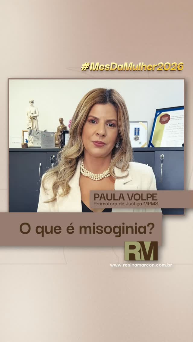 Neste mês de março, trazemos vídeos sobre universo feminino e sobre direitos já conquistados.
Confira aqui a Promotora de Justiça, Dra. Paula Volpe, que tem uma mensagem especial sobre este tema.
#MesDeMarço #Direitos #Mulher #ResinaMarcon