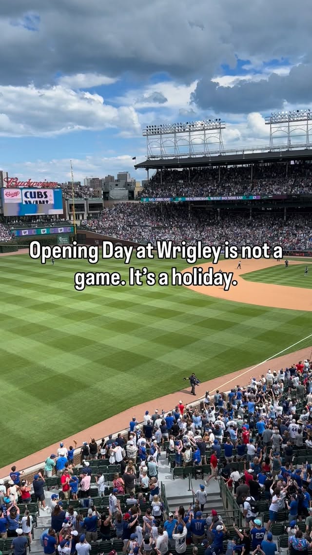 If you’ve never been to Opening Day at Wrigley, it’s hard to explain.
It’s not just baseball.
It’s ritual.
The ivy isn’t even green yet.
The beer is colder than the air.
Everyone suddenly remembers why they live here.
You’ll see three generations in the same jersey.
You’ll hear stories that start with “I’ve been coming since…”
You’ll feel that mix of hope and history that only this ballpark carries.
It’s community.
It’s nostalgia.
It’s Chicago at full volume after a long winter.
And if you get it, you get it.
Drop your favorite Opening Day memory below
Chicago Cubs | Wrigley Field Opening Day | Wrigleyville Chicago | Chicago traditions | Opening Day Chicago