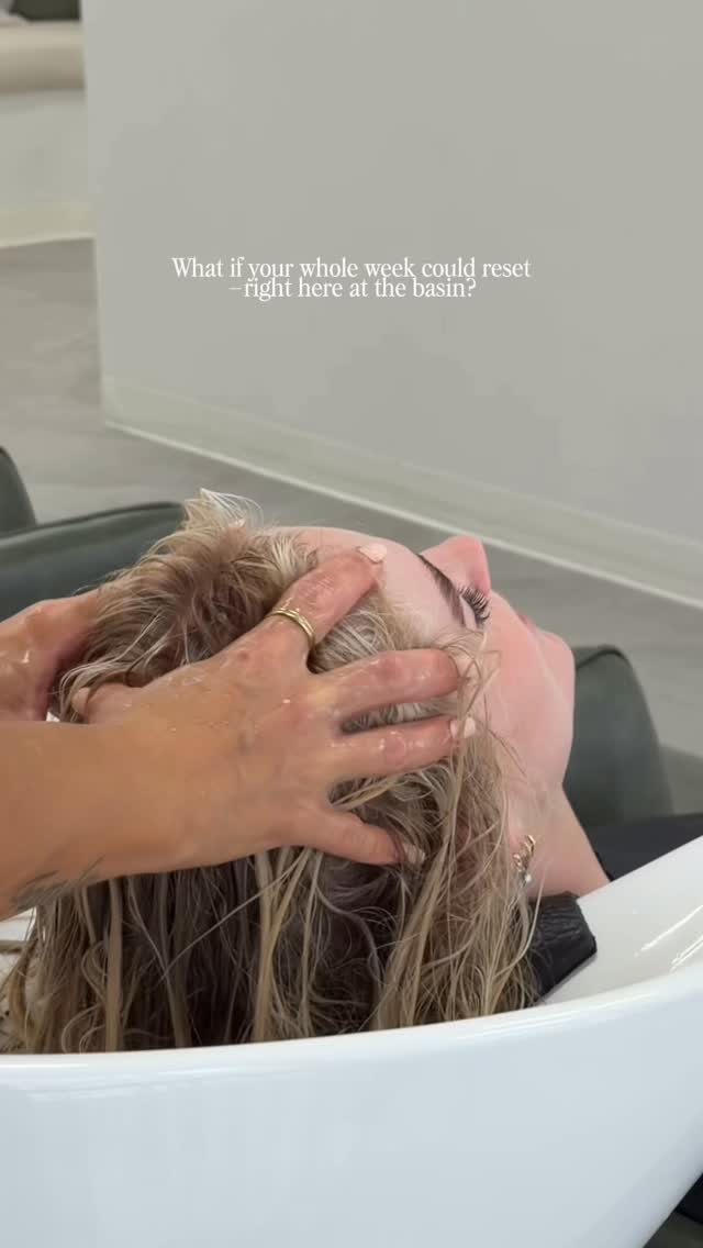What if a single basin ritual could reset your whole week?
Sometimes all you need is a moment to breathe, unwind, and let someone take care of you.
Your reset starts here.
#indiemane #portstephenshairdresser #salon #hair #raymondterracehairdresser