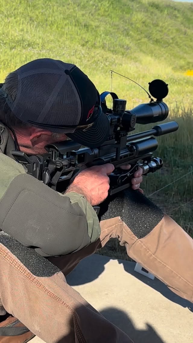 Dave Corder @ Sacramento Valley Field Target Club march 2026 monthly match #airgun #fieldtarget #shooting #airgunshooting #rapidairworx
