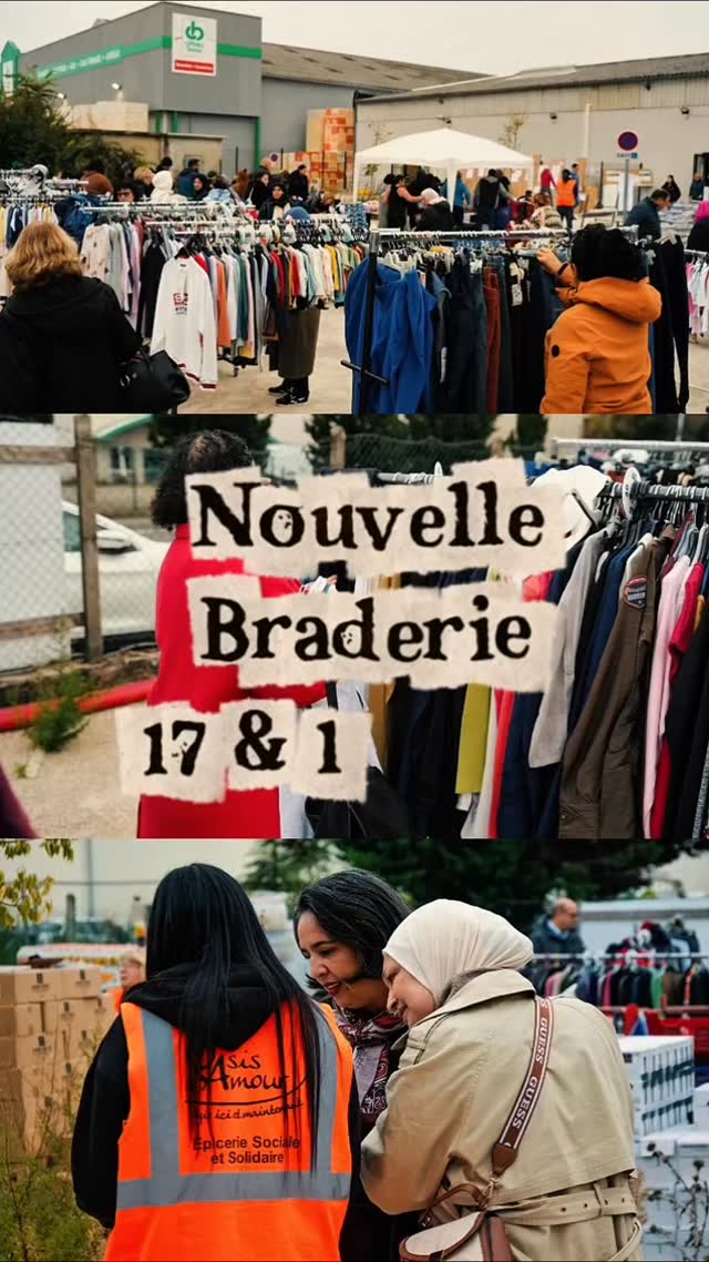 La Grande Braderie du Printemps arrive chez Oasis dâAmour ! đž
PrĂ©parez-vous Ă faire le plein de bonnes affaires⊠tout est NEUF đ€©
đ VĂȘtements homme, femme, enfant
đïž Maillots de bain, espadrilles, dĂ©guisements
đ§ș Linge de maison & valises pour prĂ©parer lâĂ©tĂ©
đœïž Vaisselle
đČ Jeux de sociĂ©tĂ© & jouets
đ CosmĂ©tiques
⊠et bien plus encore !
đ„ Folie des prix garantie !
đ
Vendredi 17 & samedi 18 avril
â° 9h30 â 17h30
đ 72 avenue Franklin Roosevelt, Vaulx-en-Velin
đ AccĂšs facile :
MĂ©tro A â Vaulx-en-Velin La Soie
âĄïž puis Tram T3 ou T7 â arrĂȘt DĂ©cines Roosevelt
