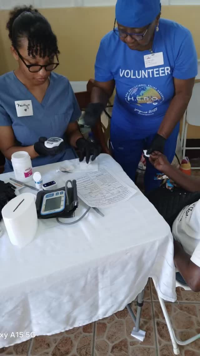 🏥 H.E.R.O. Georgetown Team – Victoria, Guyana
Our Georgetown Medical Team was proud to provide clinical care in Victoria, Guyana, delivering essential medical services to the community.
From patient assessments to treatment and support, the team worked diligently to ensure each individual received quality, compassionate care. In a busy clinical setting, their commitment made a meaningful impact on both patients and families.
Every patient seen is a step toward improving access to healthcare and strengthening the community.
💙 Dedicated care. Meaningful impact. This is H.E.R.O. in action.
Help us continue this work—share and support the mission.
#HEROMission2026 #GeorgetownTeam #VictoriaGuyana #MedicalMission #HEROCares GlobalHealth HealthcareAccess
