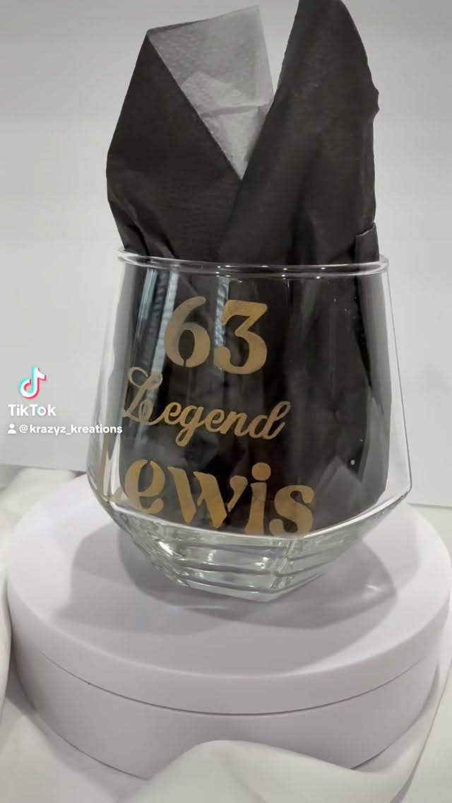 Custom made 🥃
#krazyakreations #custom #business #glass #63