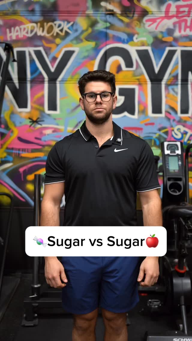 20g of SUGAR… but make it confusing
One comes dressed as candy → energy spike + crash
The other shows up as real food → steady energy, fibre, and better workouts
Same sugar.
Very different personality.
Choose the one that actually shows up for you in the gym.
#fitnessnutrition #eatforperformance #healthyswaps #trainsmart #nutritiontips