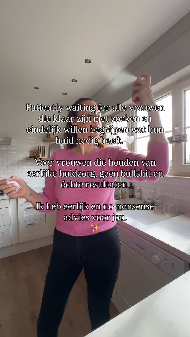 Volg mij voor tips over jouw huid 😘