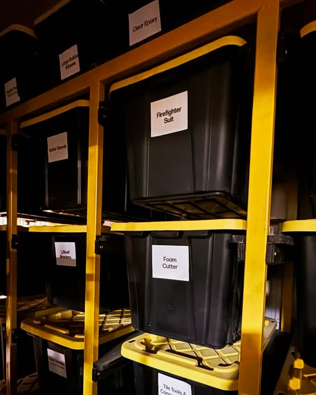 A foam cutter stored next to a firefighter suit… spring cleaning at the shop is a wild ride. Will it stay clean? All signs point to no 🔮 but it’s feeling pretty good right now 😌
#ChaosButCreative #TheShopNeverSleeps #SignsPointToNo