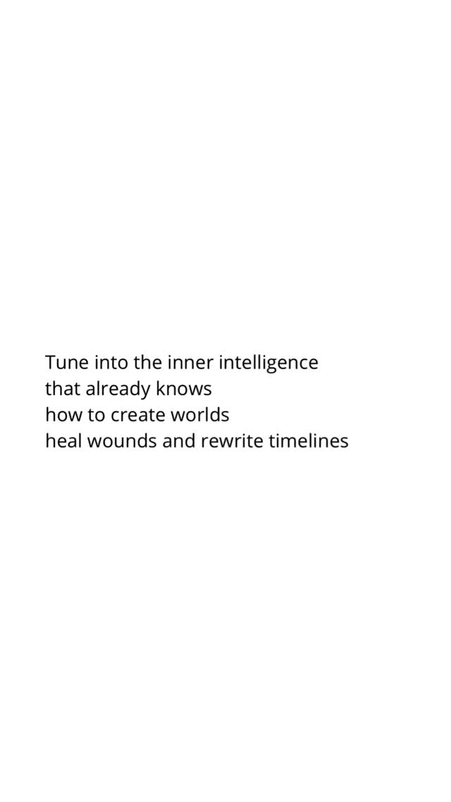 That intelligence lives inside us 🙏🏻
#surrender #to #innerworld