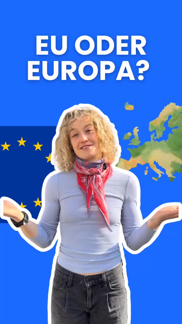 🇪🇺 Europa oder EU?
Eva erklärt dir den Unterschied ganz einfach. Hättest du es gewusst? Schreib’s in die Kommentare 👇
#hildenspricht #demokratie #hilden #europa #mitreden #eu #europe