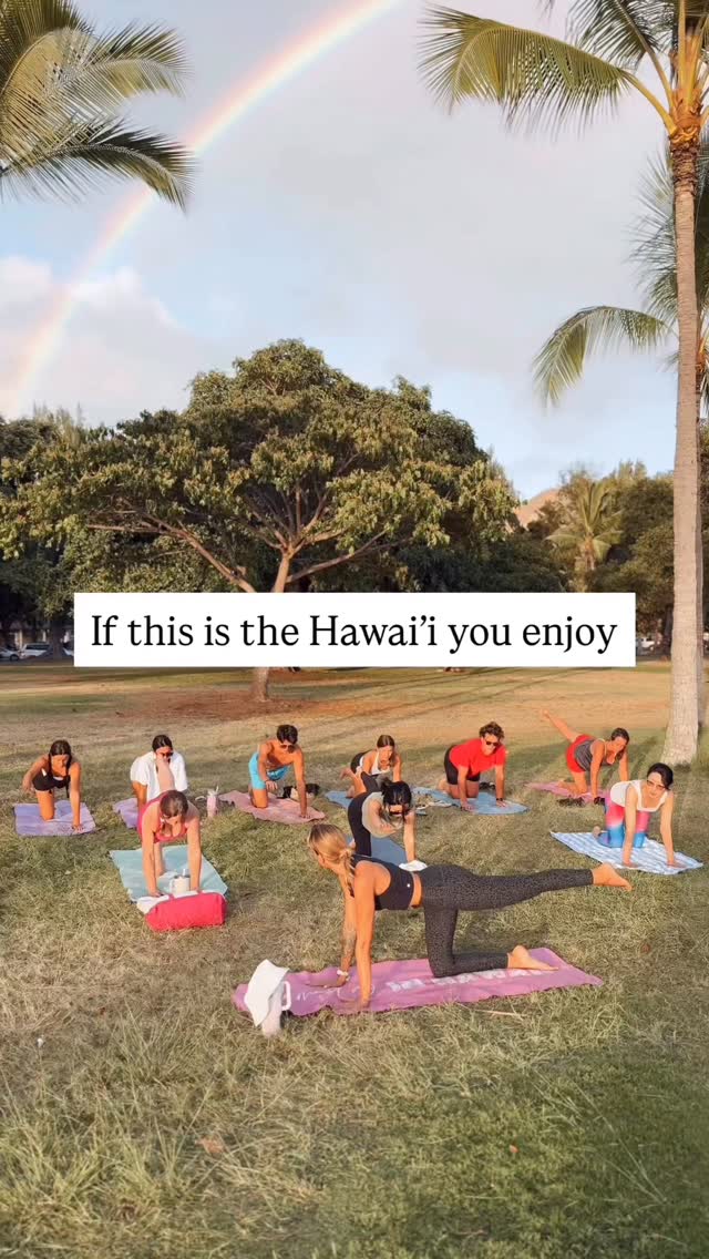 As a small, Oʻahu-based business, we believe it is our responsibility (in Hawaii known as kuleana) to give back to this wonderful community we are so grateful to be part of.
Many know the word aloha, but in times like these, we witness what it truly means. Seeing our island communities come together to support one another after the devastating Kona low flooding has been deeply moving. It’s a reminder that aloha is not just a word — it’s action, care, and kidness.
And so we are honored to share that 100% of profits from all direct yoga class bookings made through our website between March 23rd and 31st will be donated to @lahuifoundation, supporting families affected by the recent floods.
Some of our wonderful yoga teachers also generously surrendered their pay as a donation for their classes taught during this time. Speaking of community coming together 🥹
If you’ve been thinking about joining a class, this is a beautiful time to do so.
�By simply showing up for yourself on the mat, you’re also showing up for our island.
✨ Move, breathe, and give back�✨ Book a class or donate if you feel called
www.overtherainbowyoga.com
We are deeply grateful to be able to support Hawaiʻi in this way and to share this practice with you. 🌺🙏🏼