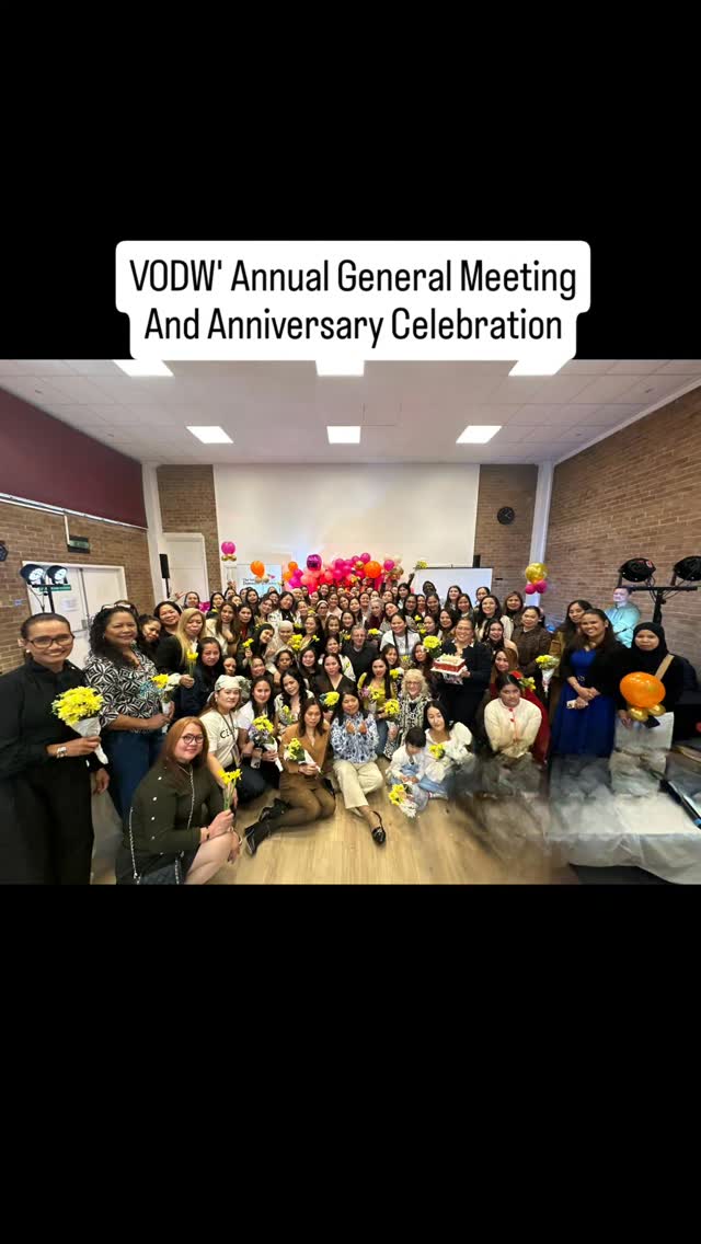 17 years of courage, community, and collective power.
Today is more than an anniversary.
It is a reminder of what happens when migrant domestic workers come together, refuse silence, and insist on being seen, heard, and valued. Thank you to our Board of Trustees, Funders, members, volunteer teachers, Staff Alliances, and Supporters. We welcome Diana Holland who will join Joyce Jiang, Matt Reynolds, Tassia Kobyniska, Don Flynn and Grace Brown as our Board of Trustees. Julian Build joined us today for immigration updates and advice.