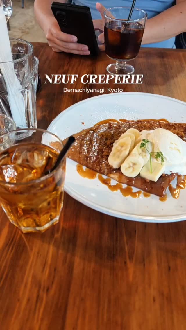 Cute Aesthetic Crêperie in Kyoto
🥞🍌☕
🔗 Link in Bio (In the Japan Maps list, under cafes)
Neuf Creperie Demachiyanagi
ヌフ クレープリー 出町店
📍80-2 Ryuhonjimaecho, Kamigyo Ward, Kyoto, 602-0831
#KyotoCrepes #KyotoEats #KyotoFoodie #JapanStreetFood #kyotocafe
