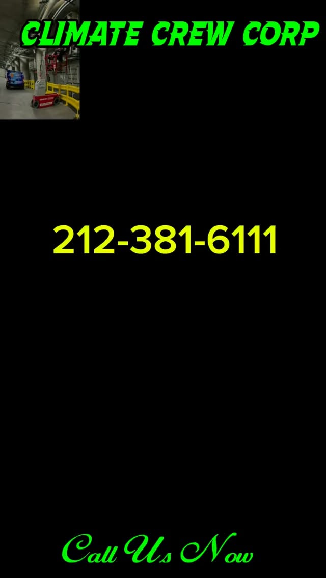 Call Climate Crew Corp for all your hvac needs in New York City