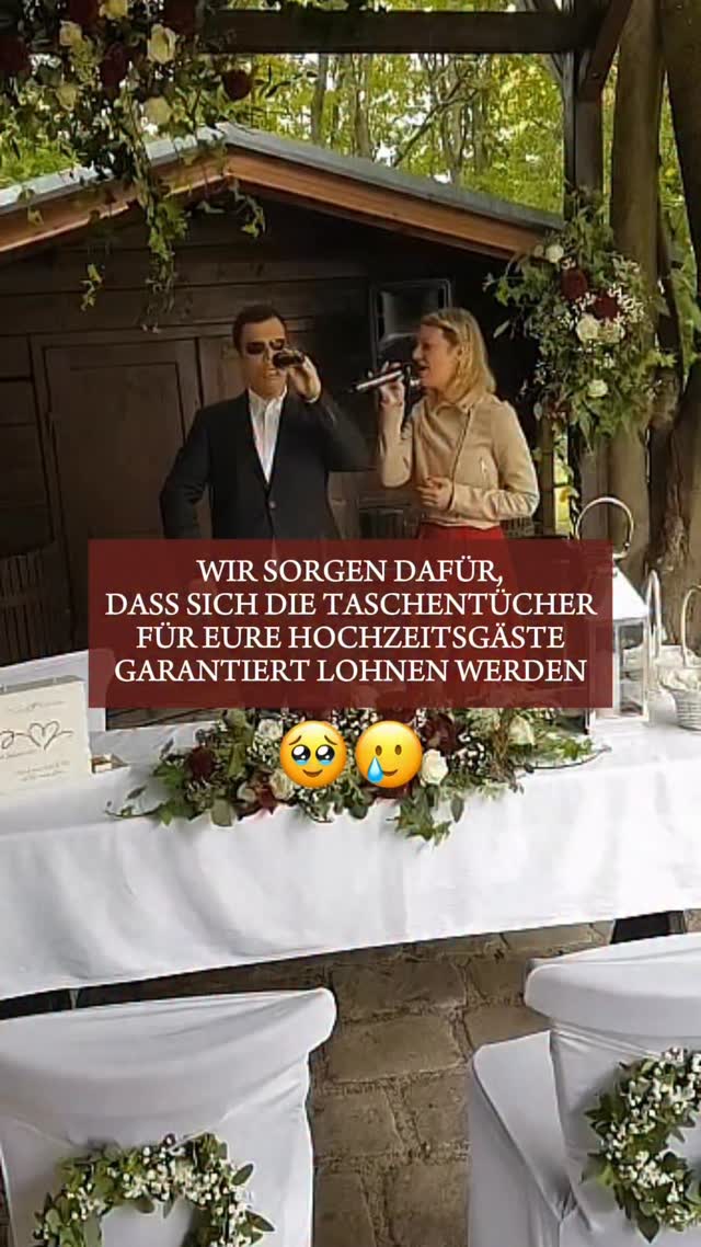 Fun Fact: Bei „unseren“ Hochzeiten werden überdurchschnittlich viele Taschentücher gebraucht 😄
Zufall? 😋
Und genau diese echten Reaktionen sind für uns das schönste Kompliment überhaupt 🤍
HOCHZEIT
DUO
GESANG
#hochzeitssängerin #hochzeitsduo #trauung #pov #hochzeit