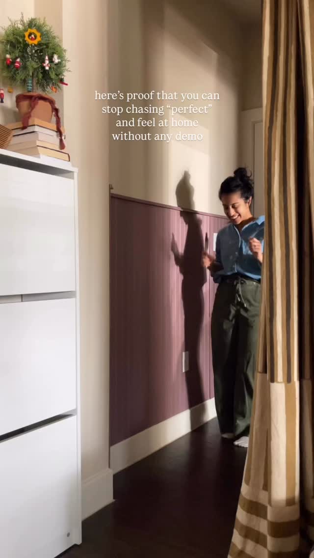 before + after of our rental in a year with no reno ~
It’s been a whole year since I started Collected Spaces 🌷
I created this account because I was done chasing “perfect” and wanted to share snippets of real life interiors - with kids, laundry, budgets and without a single renovation. I hope this inspires and gives you confidence to create yours.
💌 comment MAKE if you’re wanting to finally feel at home no matter where you live ~