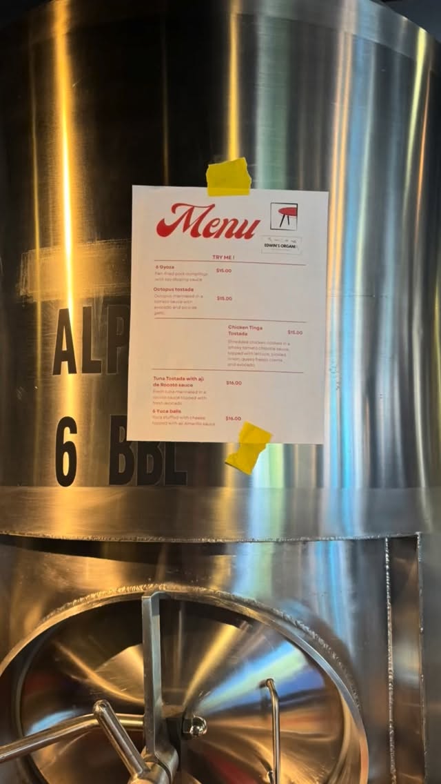 It’s the last Sunday of the month, which means our Pop-Up is officially live!
We will be here until 7:00 PM today. Come enjoy our monthly tasting menu, which is specially curated to pair with your favorite beers. @pilotbrewing also offering a $5 beer special all day.
We hope to see you here.