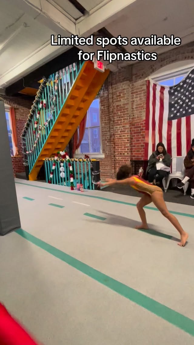 Limited spots available in Flipnastics classes, register today on our website or in the link in bio ‼️🙌🫰😁🤸♀️ #gymnastics #flipoutproductions #philly #fyp #gymnasticsclass