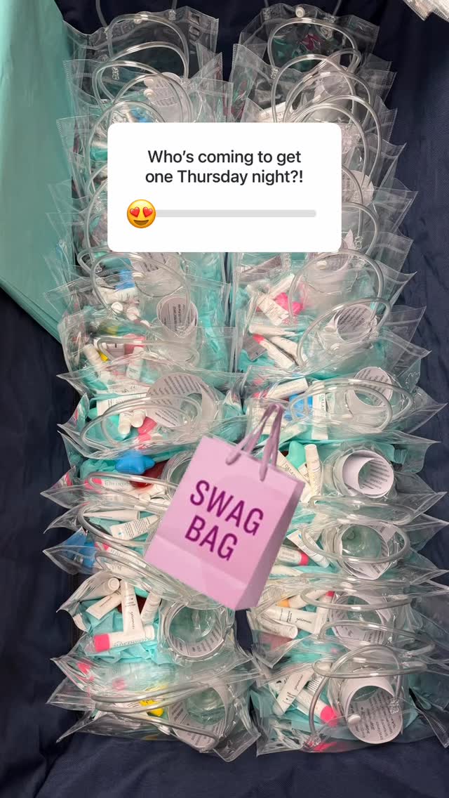Swag bag anyone?!? 🤗🤗
We were busy getting these ready for you and can’t wait to see you Thursday night!
#RadiantMed #SwagBags #Friends #Fun #OpenHouse