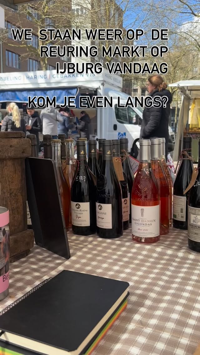 Arphine wijnen staat vandaag weer op de @reuringmarkt met een aantal mooie nieuwe #rhône wijnen. Zeker de moeite waard om even langs te komen als je in de buurt bent!
