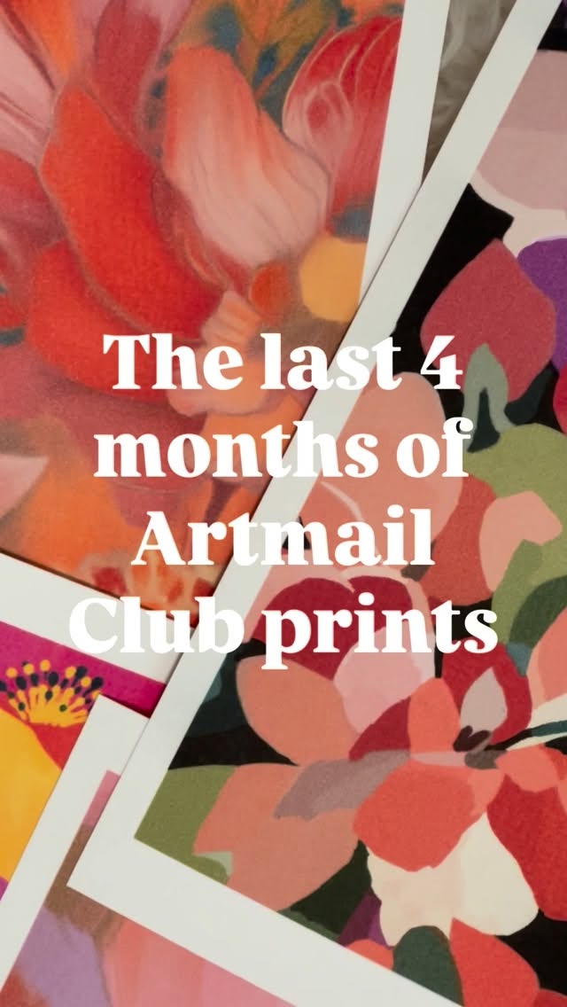 I’m just working on the April artmail club artwork, so thought I would share with you all the four that I’ve created so far! Would love to know what your favourite one is so far ✨
#nzart #nzartist #nzartprints #art #artmailclub