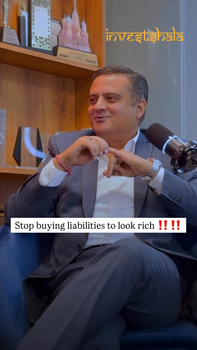 Stop buying liabilities to look rich.
#richmindsets #investments #2026 #investshala #mutualfunds