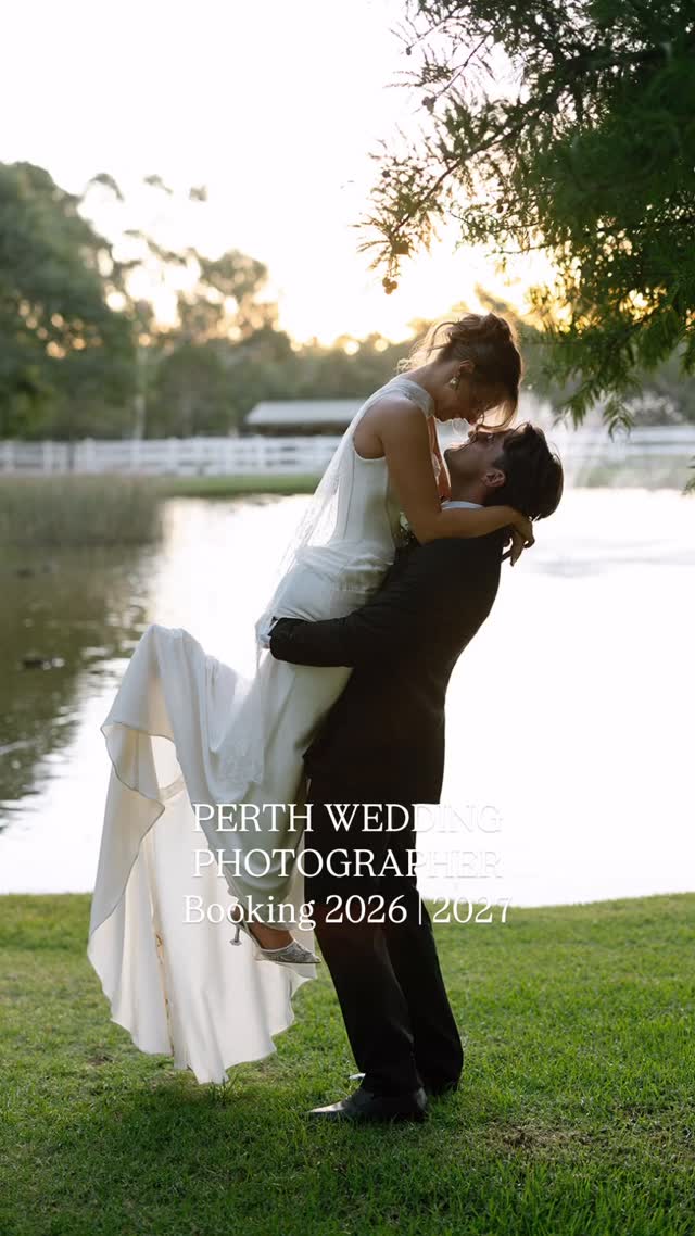 Let’s create magic ❤️🔥 Booking 2026 + 2027
Perth Wedding Photographer