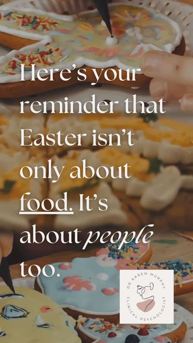 Here’s your reminder: Easter isn’t only about food.
It’s about people too.
For families living with allergies, food can take up a lot of mental space at this time of year. But Easter can still be about connection, time together, play, and shared moments with family and friends.
Focusing on what is possible: conversations, games, traditions, being together. This can help ease some of the pressure that food-centred moments bring.
Easter doesn’t have to look a certain way to be meaningful, belonging, safety, and connection matter just as much as the food that's being served.
Save this as a reminder for the days ahead.