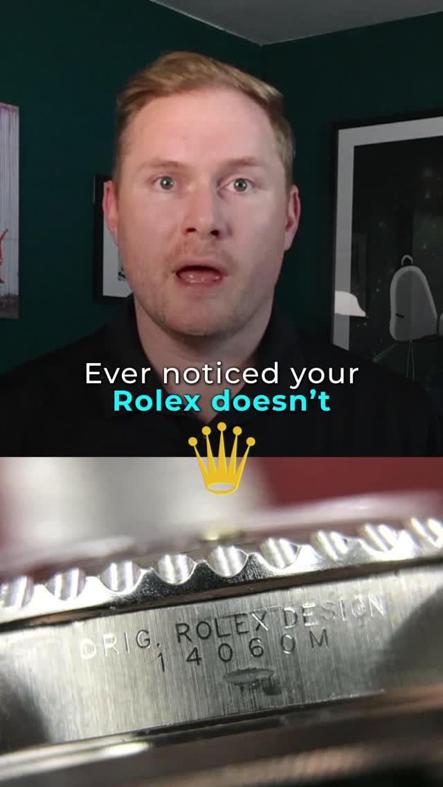 Ever notice this on your Rolex?
Around 2007 Rolex began moving the serial number to the rehaut and stopped stamping cases entirely by 2010. They also switched to a random serial number system so nobody can track production numbers or date a watch by serial.
One move. Total control over the grey market.
#rolex
#watchcollectors
#watchcommunity
#luxurywatch
#watchaddict