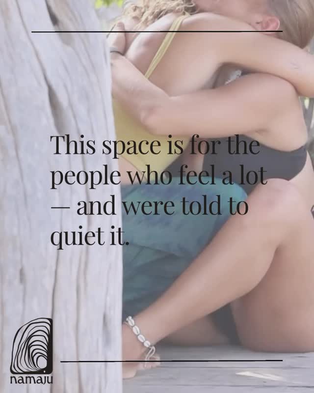 This space is for the people who feel „too much“ — and were told to quiet it.
Growing up, I often felt misunderstood. In my family, in friendships, even in love — the way I sensed things deeply, the way I cared, was something people noticed… but not always in a kind way.�They gave it names, little jokes, nicknames that pointed to what they saw as my “weaknesses.” I learned to tuck parts of myself away to fit into their pace and tone.
It took me years to realize: what they named as fragile were actually the roots of my strength. My sensitivity became my guide. My empathy, my compass. My slowness, a doorway into trust and presence.
Today, these very “weaknesses” are how I hold space for others — and the core of the work I do. They became treasures I now share.
Here, we listen deeper.�We honor what others once told us to hide.�Together, we remember that feeling deeply isn’t a flaw — it’s a power.
#namajuspace #reconnectionpractice #presenceoverperformance #womenwhofeel #emotionalwellness