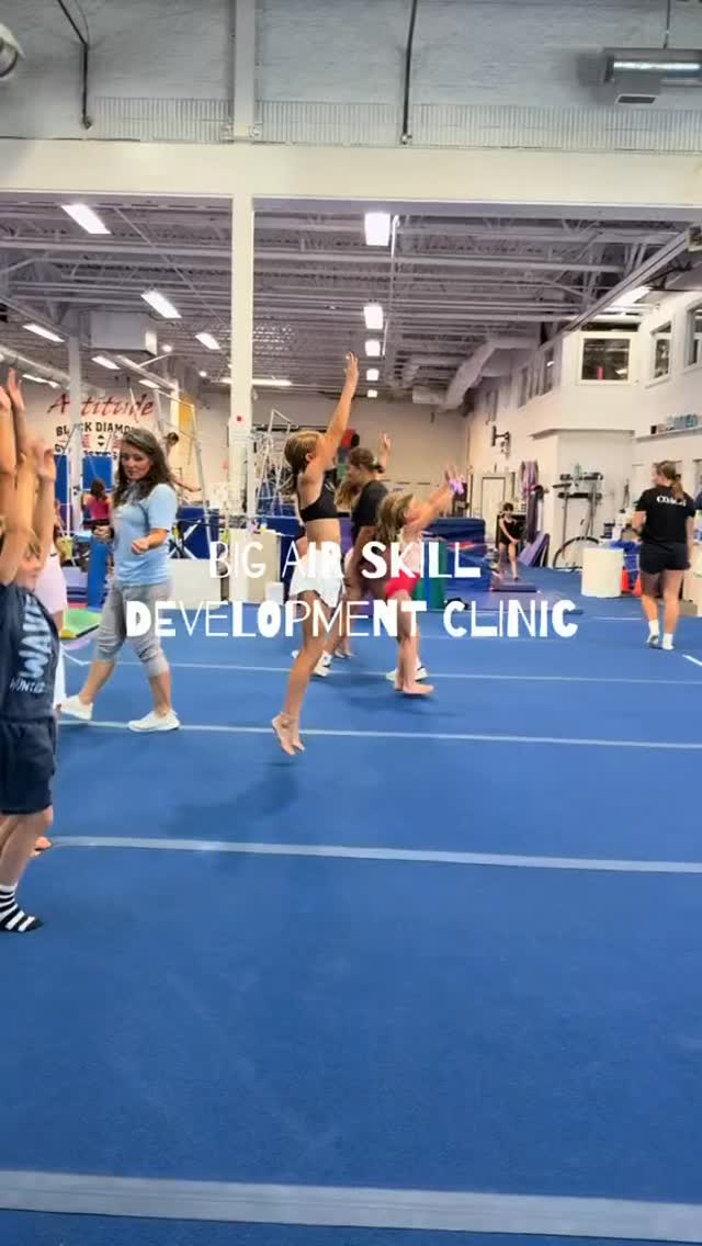 Who’s joining us tomorrow for our Big Air Clinic?! This is your chance to level up and take your skills higher than ever! This clinic is designed to elevate your performance through focus, trampoline, and tumbling training- we will build core strength, air awareness, proper flipping and twisting technique, body control, and coordination, and CONFIDENCE in the air! Sign up today using the link in our bio, and visiting the PC Event Calendar! #parkcity #trampoline #skills
