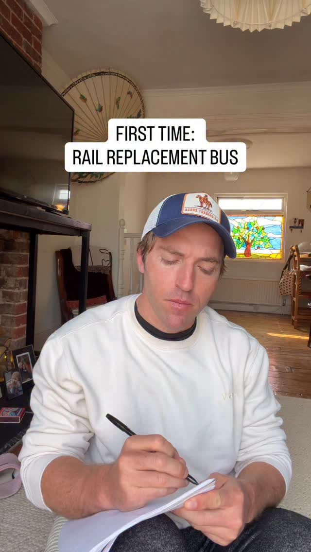 American in the UK: RAIL REPLACEMENT BUS?
#journalentry #relatable #publictransportation