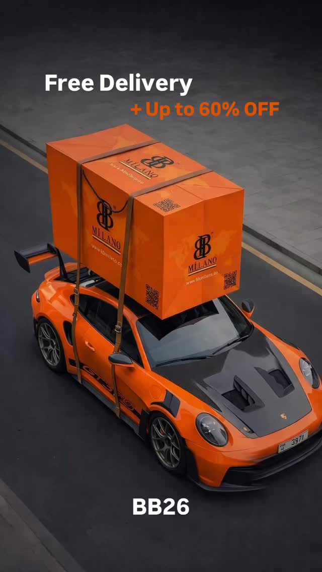 Apply 60% off all products with the promo code "BB26"
استمتع بخصم 60٪ على جميع المنتجات مع كود الخصم “BB26” + توصيل مجاني لكل الطلبات! ✨
#dubairain #uae #luxurywatches