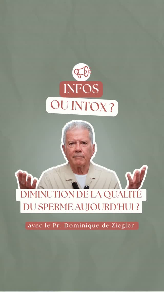 Attention à l’APOCALYSPERME !
On entend partout que la qualité du sperme baisse… mythe ou réalité ?
Pollution, mode de vie, perturbateurs endocriniens : beaucoup de facteurs sont pointés du doigt. Mais que disent réellement les données scientifiques ?
Le Pr Dominique de Ziegler fait le tri entre inquiétudes légitimes et idées reçues, pour mieux comprendre ce qui se joue vraiment.
#Fertilité #SantéDesHommes #Infertilité #PMA #Prévention #laMaisonDeLaFertilité #DésirDenfant