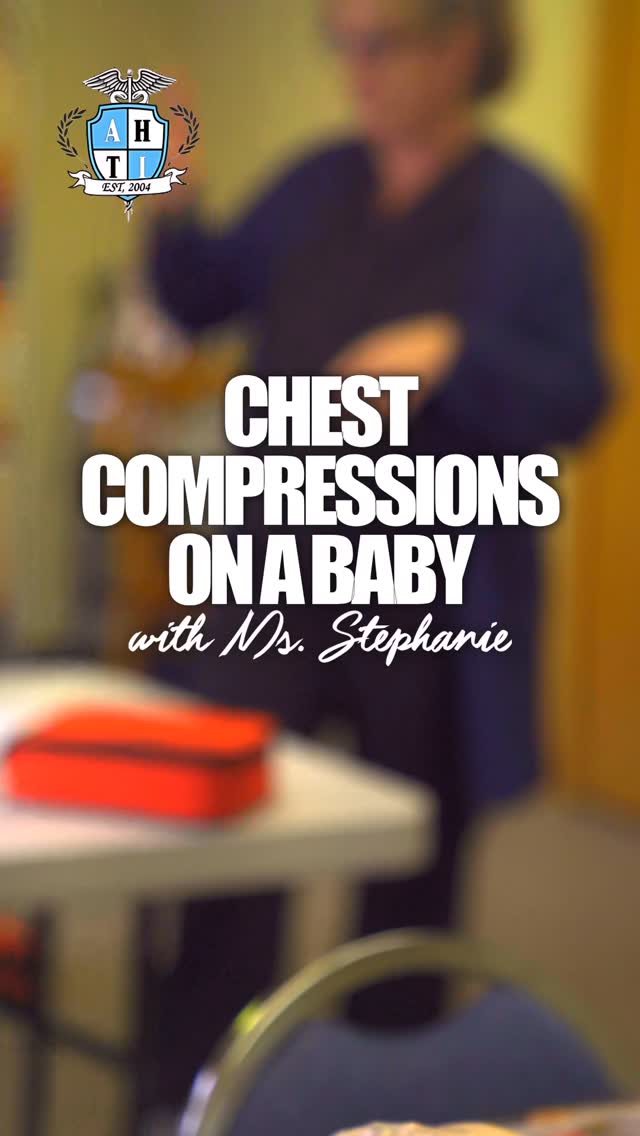 Chest compressions on a baby with Ms. Stephanie.
šLearn More & Enroll: www.acehti.com
#nursing #CNATraining #patients #NursingStudents #newjersey