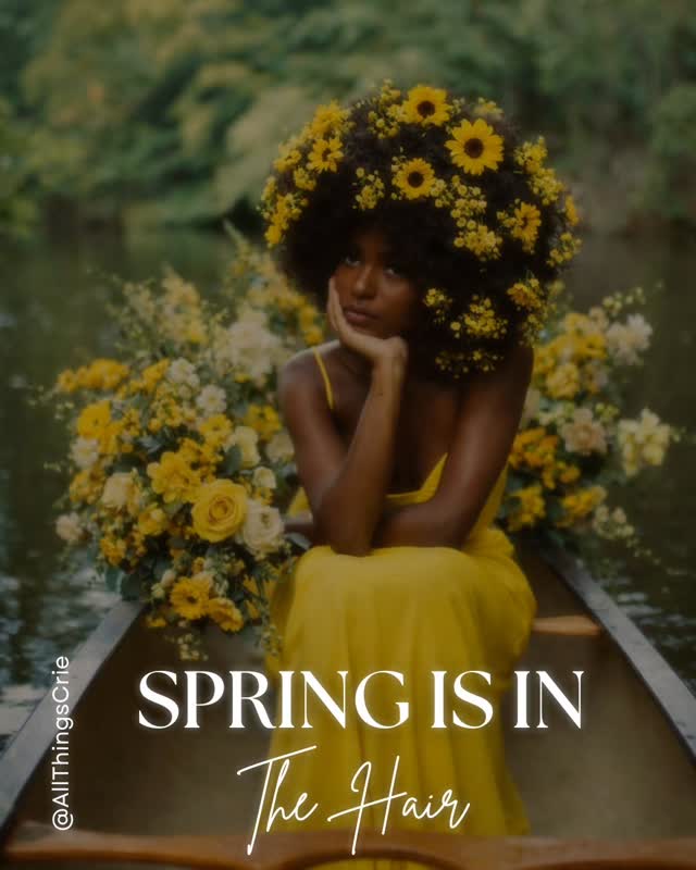 What your hair needs this season isn’t more products… it’s better care.
💛
Hydration. Balance. Simplicity.
When your foundation is right, everything else flows.
Spring is in the hair 🌿
💛
#CrieNatural #AllThingsCrie #SalonCrie #WashDayMadeEasy #NaturalHairCare CurlyHairRoutine HealthyHairStartsHere SpringVibes