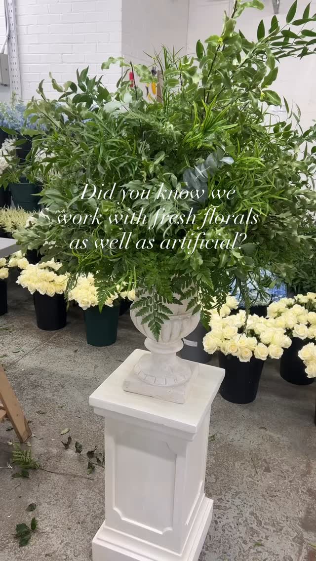 🌿 FRESH FLOWERS 🌿
Wedding flowers are one of the most powerful ways to transform a space.
Whether it’s soft, romantic arrangements or bold, statement installations, we design florals that enhance your venue, reflect your style, and tie every detail together seamlessly.
From concept to setup, our team takes care of everything - so you can enjoy a beautifully styled day without the stress.
📩 Planning your wedding florals?
Message us to start designing something truly special.