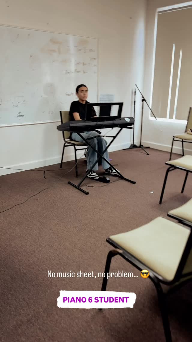 What do you do when you lose your music sheet? 😎