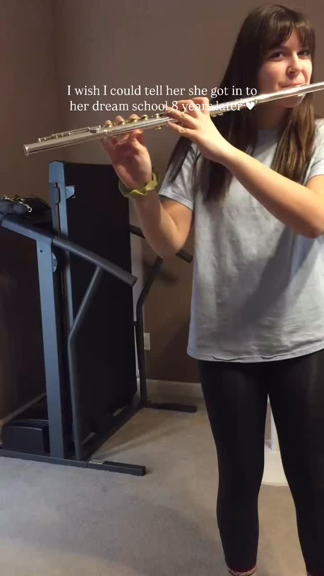 It all works out in the end. 🤍🥲
#musicianlife #flutistsofinstagram #flutist #gradschool #musicmajor