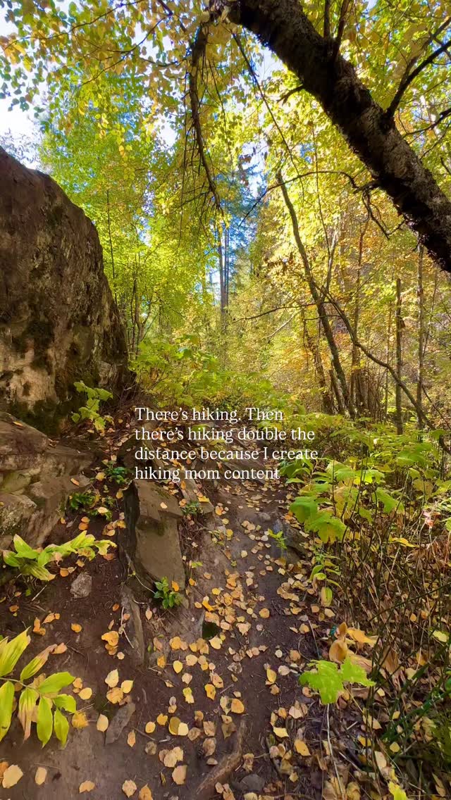 Forever setting up the tripod and filming hiking up and down on repeat. 😂
I hope to support and inspire moms in their outdoor motherhood journey. It’s a lot of extra steps but it’s so worth it.
#influencers #momblogger #momgram #contentcreator