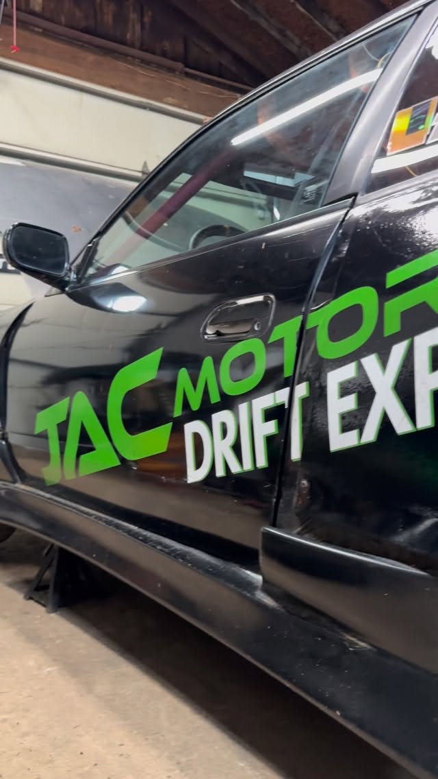 Shout out to @gktech_official for helping me get the replacement pieces I need for the @jacmotorsports #driftexperience #240sx 💚🖤