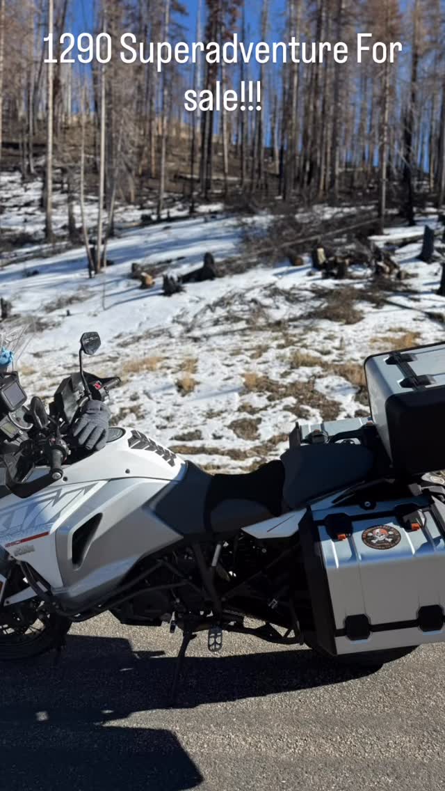 #ktm1290superadventure #motorcycle #theroadeagle #adventure #mototurismo I am selling my KTM! $8599 OBO. No dealer will match this price for a bike with just over 10k miles, heated grips, heated seats, paniers, fresh oil change, tires at 85%, new fork seals and oil, and an amazing ride. Not for short legged folks! Best for folks 5’9” or taller, or for very skilled short riders! Message me if interested. Clean title. No accidents. Selling to make room in my garage. Don’t bother me with low offers. Cash is king. Certified check ok. No online transactions.