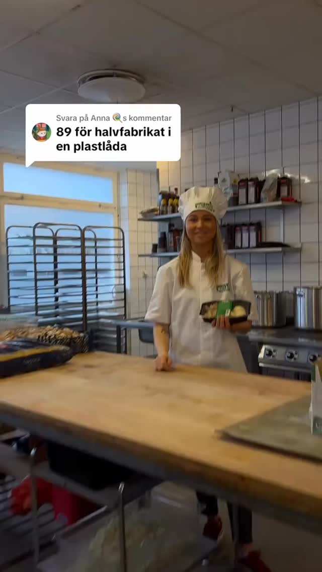 89 kr för halvfabrikat i en plastlåda? Så jobbar inte vi ❌
89kr per matlåda gäller på ICA Kvantum i Mall of Scandinavia! Skynda er dit 😏🥳
-
#fördig #fyp #matlåda