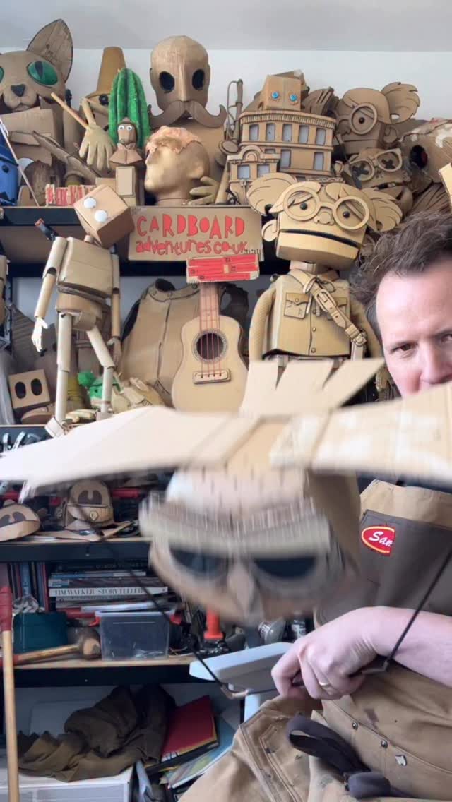 Owl be having a good time tomorrow, the weekends going to be a hoot!
CardboardAdventures.co.uk