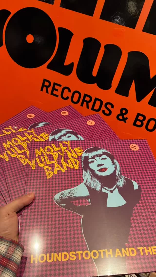 New @molly_vulpyne album now in stock. Thanks to @rotatorvinyl for dropping them in. 🙌