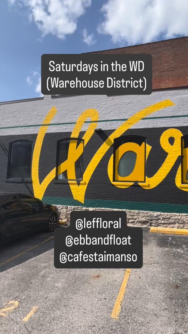 Great vibe in The Warehouse District this morning in downtown Columbus with the launch party of @cafestaimanso and celebrating with them, their awesome neighbors @ebb.and.float and of course us @leffloral
www.leffloral.com
243 N 5th St
Columbus, OH 43215
614-254-6280