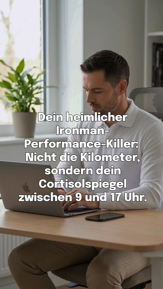 Du kannst dein Training noch so gut planen, deine Einheiten sauber strukturieren und deine Ernährung optimieren, und trotzdem kommt irgendwann dieser Punkt, an dem sich alles schwerer anfühlt, obwohl du objektiv nichts verändert hast.
Was dabei fast niemand auf dem Schirm hat, ist, dass dein Körper nicht unterscheidet, ob der Stress aus einem harten Intervalltraining kommt oder aus einem vollen Arbeitstag mit Druck, Verantwortung und ständiger Anspannung, denn für dein System ist beides erstmal Belastung, die verarbeitet werden muss.
Das bedeutet, du gehst nicht neutral ins Training rein, sondern bringst bereits einen Zustand mit, der darüber entscheidet, wie dein Körper überhaupt auf diese Belastung reagieren kann.
Wenn dein System vorher schon unter Spannung steht, wenn dein Kopf nicht zur Ruhe kommt und dein Körper permanent im „funktionieren müssen“ läuft, dann trainierst du nicht auf einer stabilen Grundlage, sondern auf einem System, das bereits ausgelastet ist.
Und genau dann passiert das, was viele nicht einordnen können: Das gleiche Training fühlt sich schwerer an, die Regeneration dauert länger, und Fortschritt bleibt aus, obwohl du eigentlich alles richtig machst.
Nicht, weil dein Trainingsplan das Problem ist, sondern weil dein Körper die Belastung in diesem Zustand nicht mehr sauber verarbeiten kann.
Du trainierst nicht nur deine Einheiten, du trainierst immer auch den Zustand, in dem du lebst, und genau dieser Zustand entscheidet darüber, ob dein Körper sich anpasst oder einfach nur versucht, irgendwie hinterherzukommen.
Wenn du verstehen willst, warum sich dein Körper manchmal anders verhält, als es dein Training vermuten lässt, dann folge @annagoetz.biochemie und fang an, nicht nur dein Training zu hinterfragen, sondern das System dahinter.
#ironmantraining #training #nervensystem #regeneration
