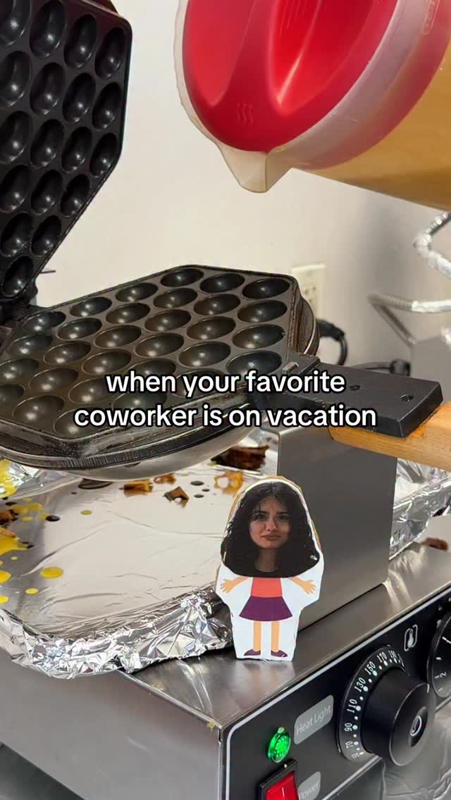 Work isn’t the same without them💔 #worklife #serviceindustry #icecream #bubblewaffle #foodservice