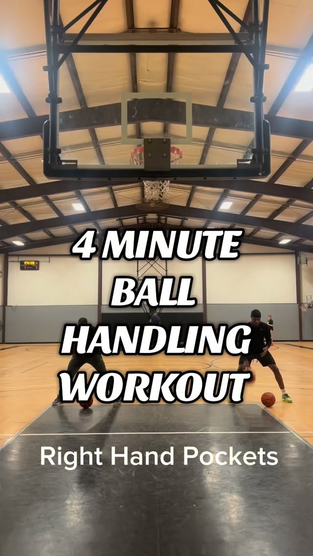 4 Minute Ball Handling Routine
with @Rod Middleton and @_davwarr3n
Right Hand Pockets x 20 seconds
Rest 10 seconds
Right Hand Pocket Pulls x 20 seconds
Rest 10 seconds
Left Hand Pockets x 20 seconds
Rest 10 seconds
Left Hand Pocket Pulls x 20 seconds
Rest 10 seconds
Right Hand Push Cross Between x 20 sec
Rest 10 seconds
Left Hand Push Cross Between x 20 secs
Rest 10 seconds
Right Hand Push Cross Behind x 20 secs
Rest 10 seconds
Left Hand Push Cross behind x 20 secs
Rest 10 seconds
Push Cross Between Behind x 20 seconds
#pro #training #basketball #sports #ProfectYourGame