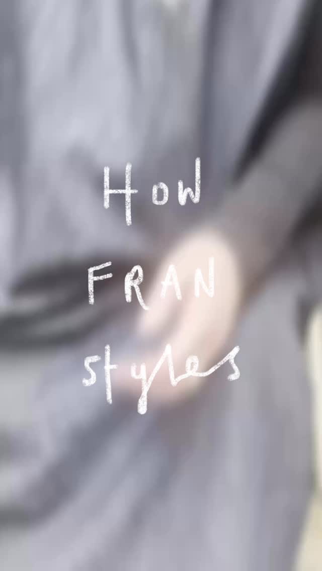 How Fran styles the new Frank for S/S 26 🌞
The sleeveless denim tunic style is worn over a black long sleeve top and linen Turner trousers, with trainers and jewellery for detail ⭐️ A practical, put together outfit that Fran has worn almost everyday since our Spring drop last week!
Explore the whole collection online now via the link in the bio 🔗
#sustainablefashion #madeinengland #outfitoftheday #effortlessstyle #linenclothing