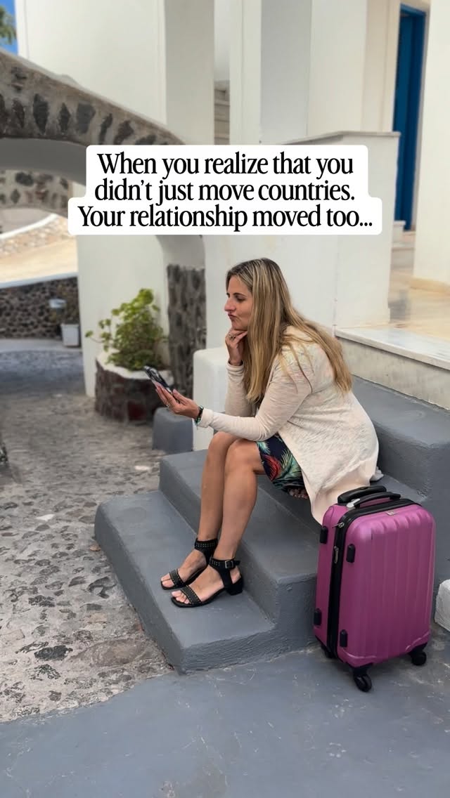 When you moved abroad it’s possible that one of you adapted faster while the other felt a bit lost. One of you became more independent, while the other grew dependent.
And without realizing it… your dynamic shifted. And attraction is very sensitive to that!
I see this all the time with expat couples entering my practice: they think something is wrong with the relationship. That they changed, lost attraction, started resenting each other or just live as flatmates.
But truth is that often, it’s the relocation that changed the balance. In therapy I help you shift the dynamic again, and trust me, attraction will follow.
#expatlife #onlinetherapy #expatcommunity